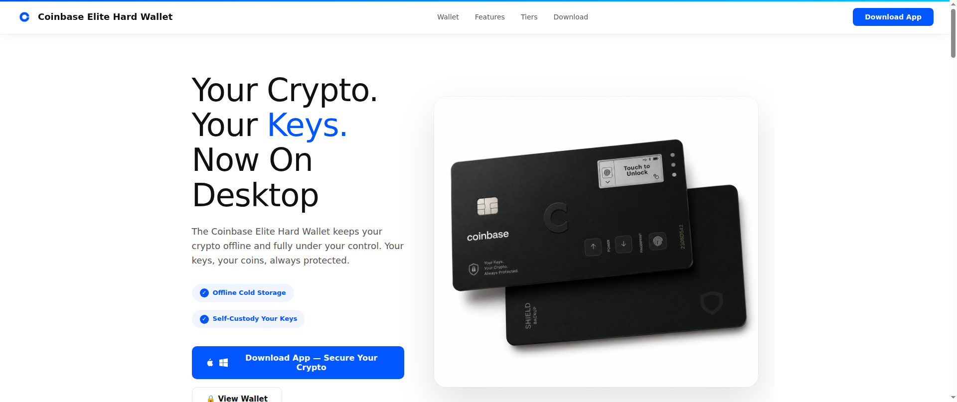 Screenshot of coinbase-desktopapp.live
