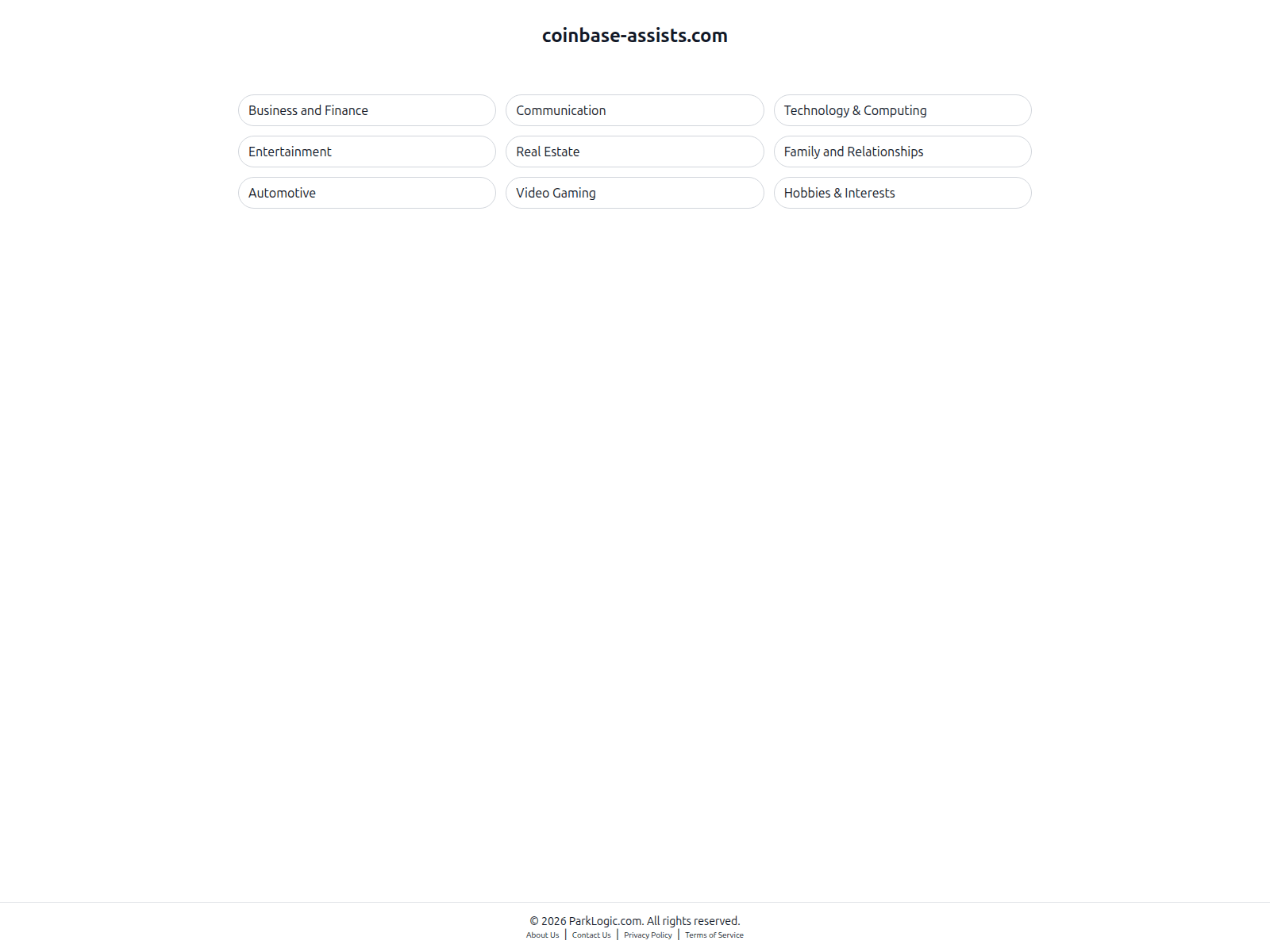 Screenshot of coinbase-assists.com