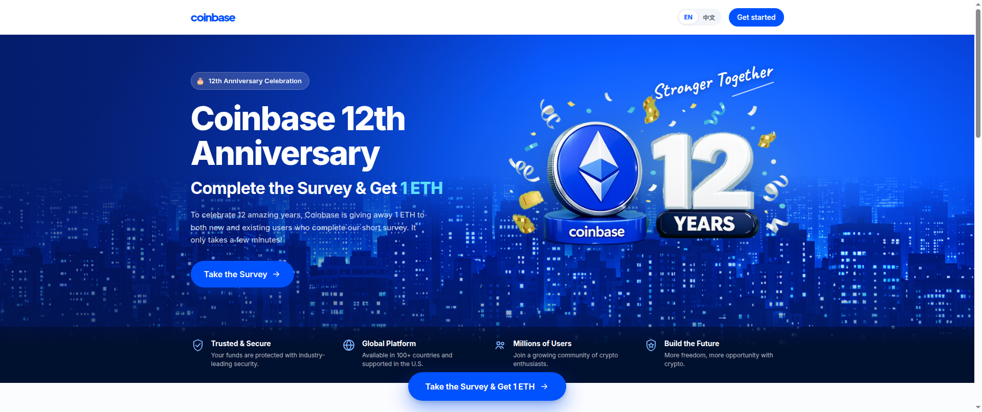 Screenshot of coinbase1.top