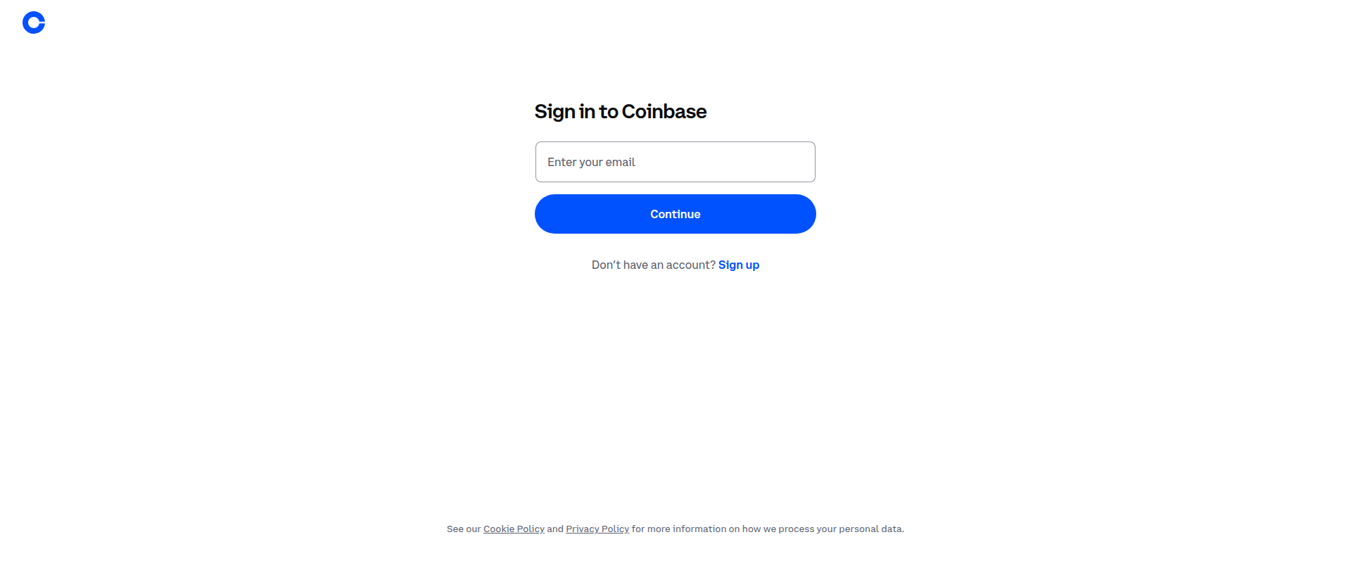 Screenshot of coinbasedverification.com