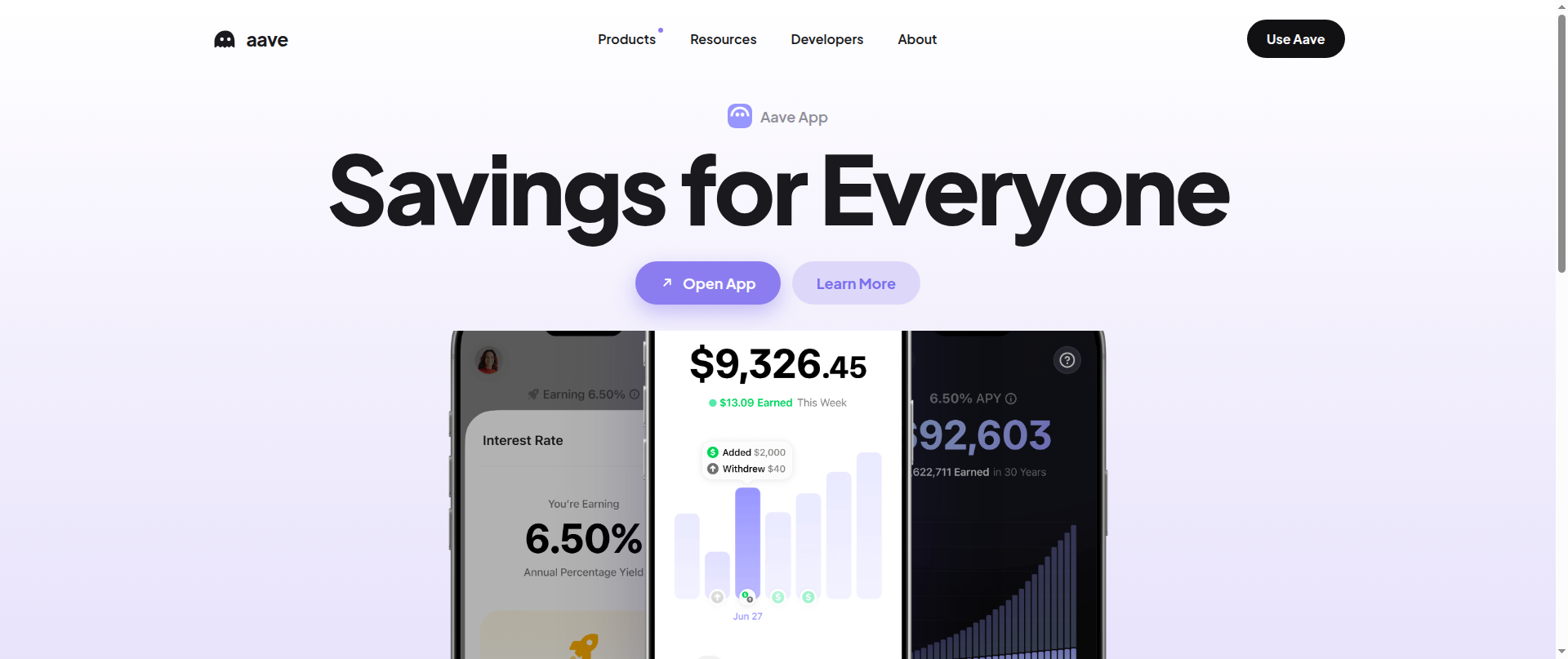 Screenshot of coinbase-aave.com
