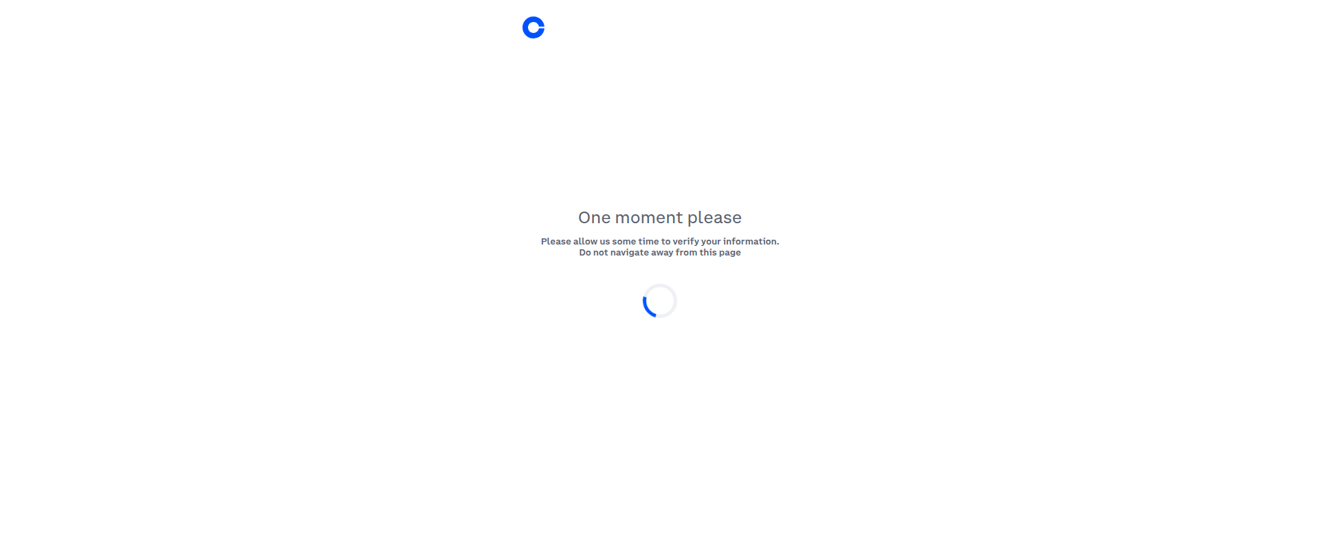 Screenshot of preview-coinbase.com