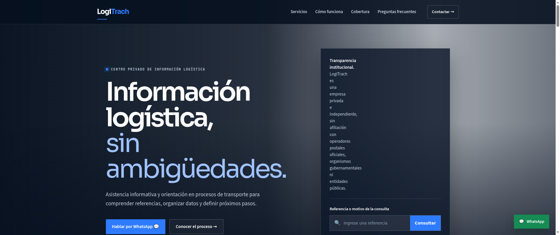 Screenshot of correoslogis391.sbs