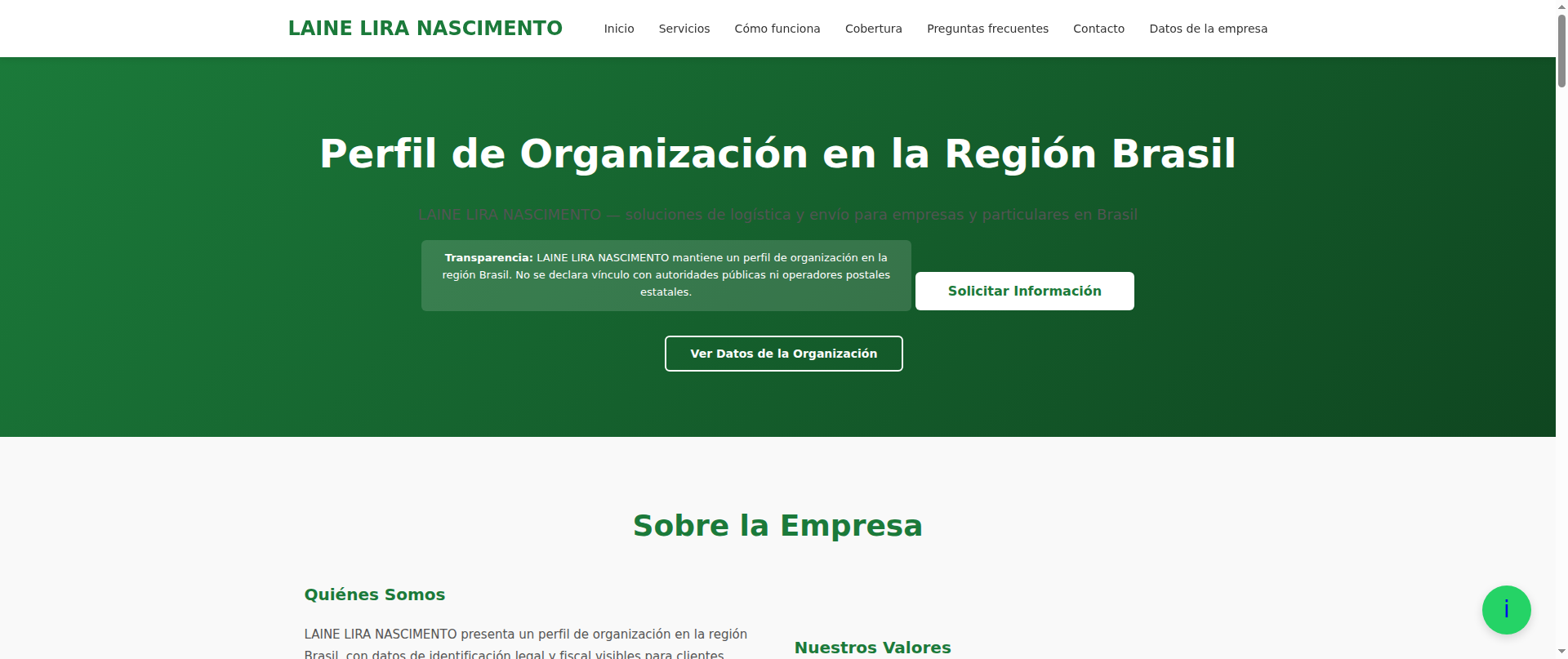 Screenshot of correos291.cyou