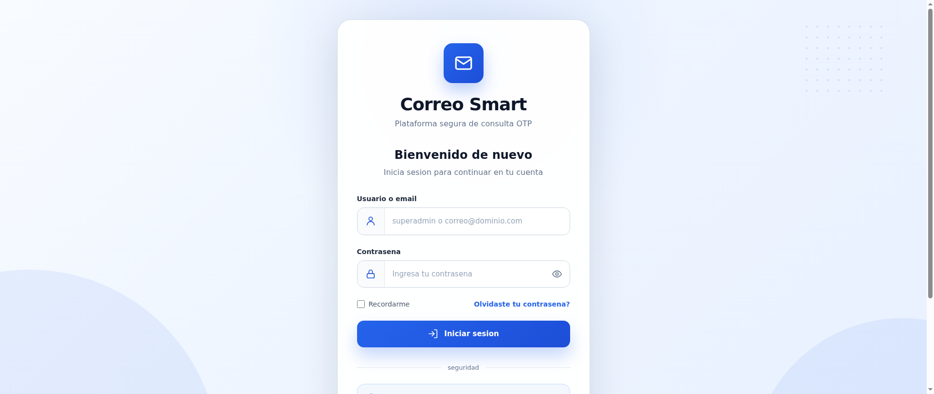 Screenshot of correosmart.online