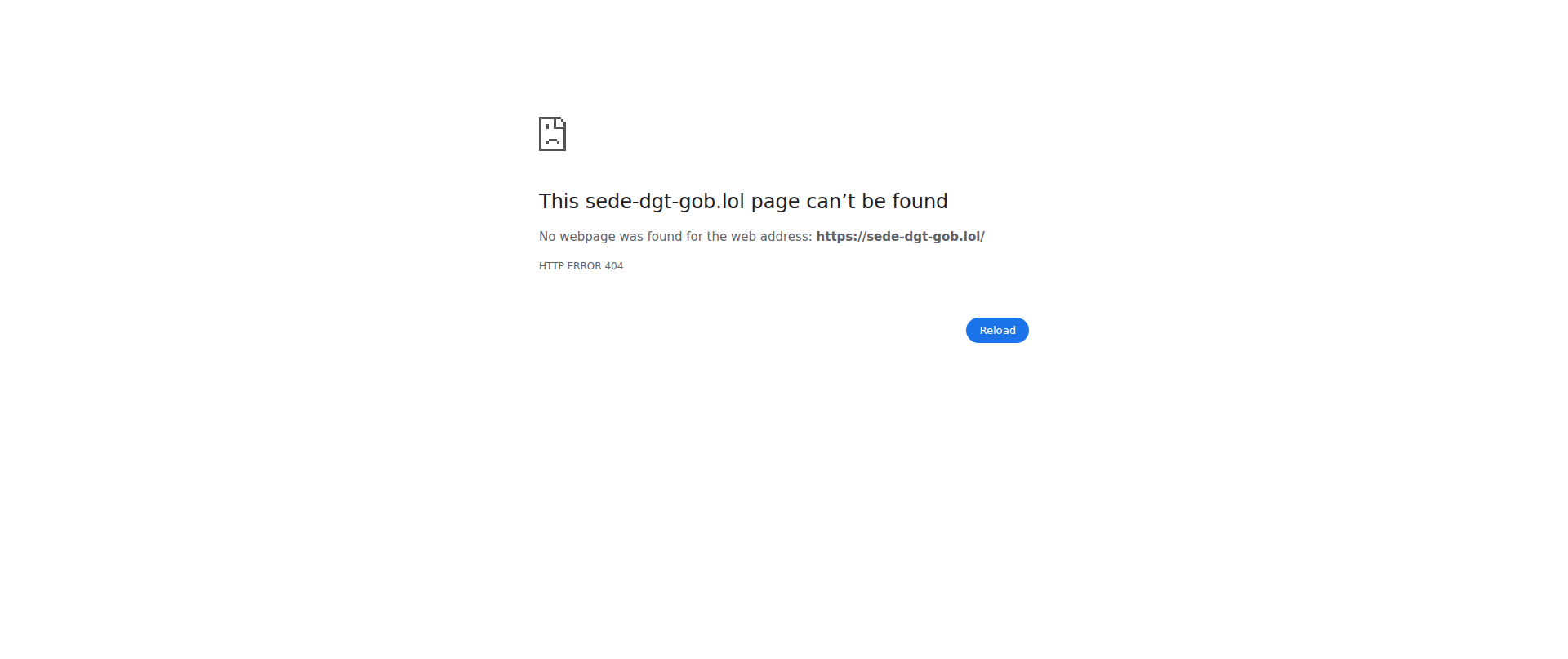 Screenshot of sede-dgt-gob.lol