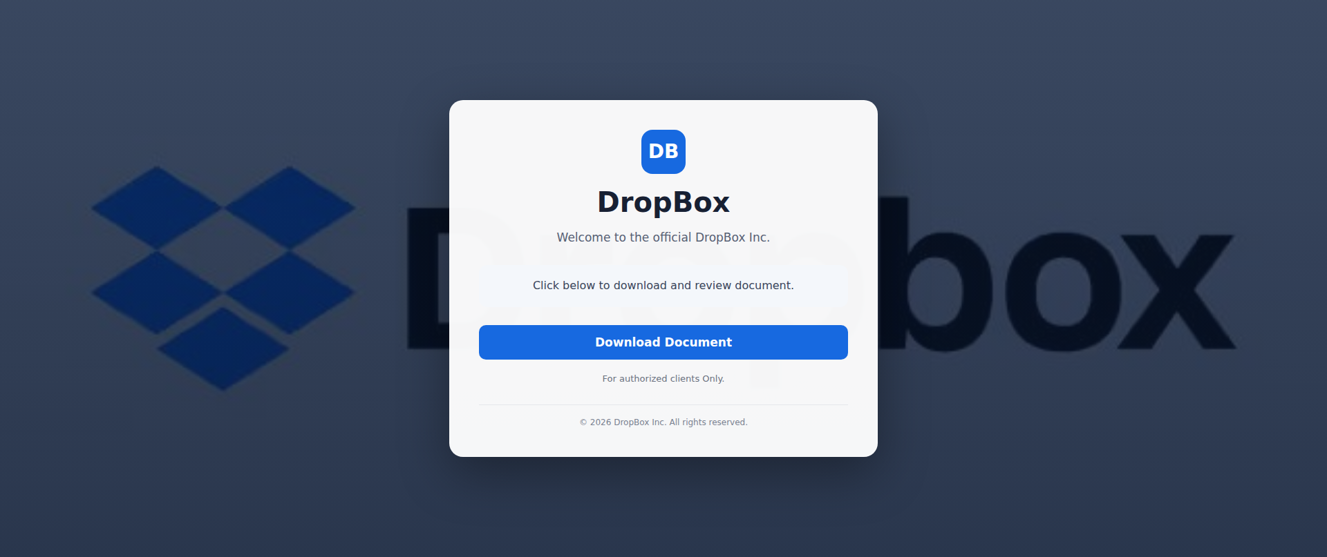 Screenshot of dropboxapp.net