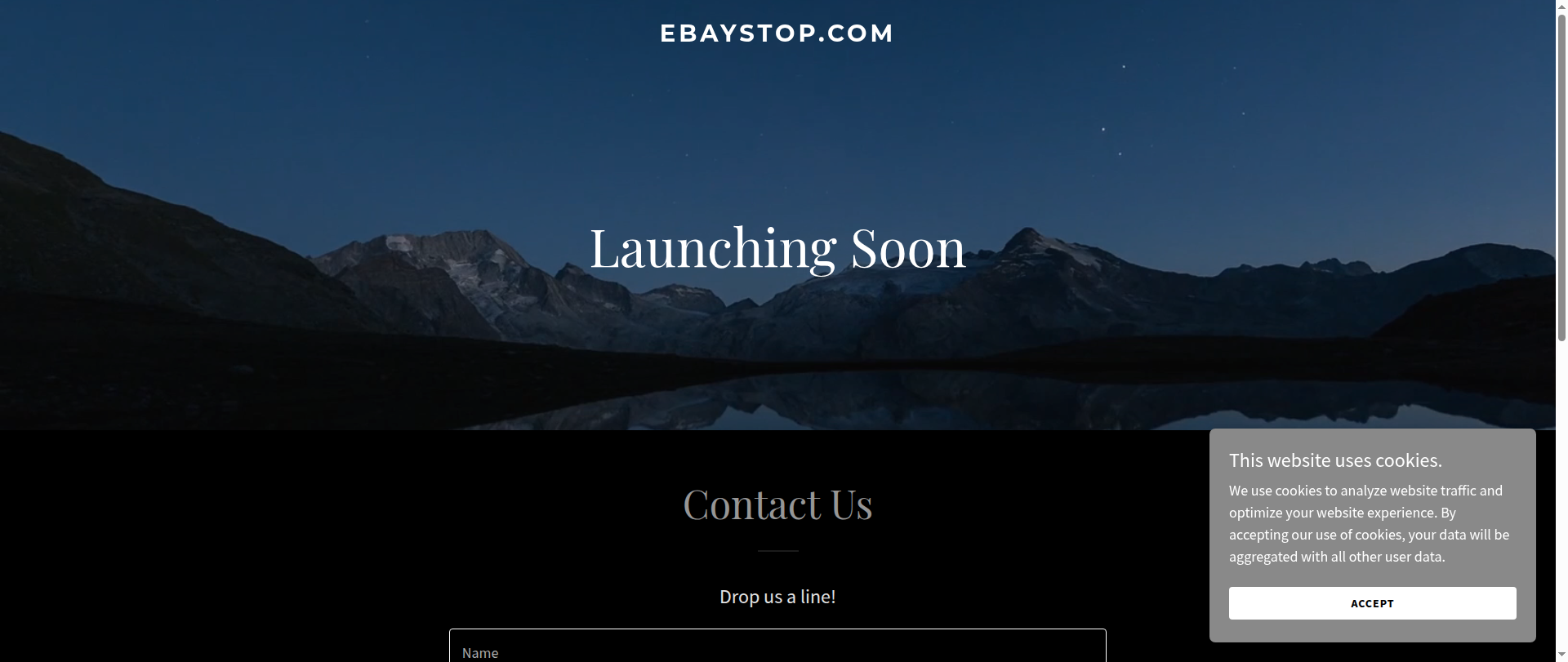 Screenshot of ebaystop.com