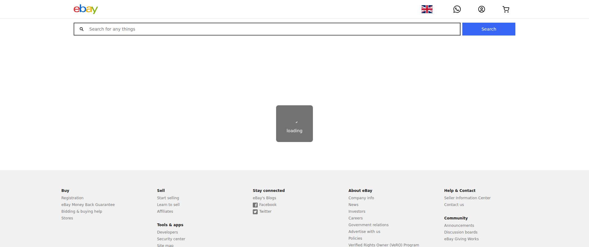 Screenshot of shopping-ebay.com