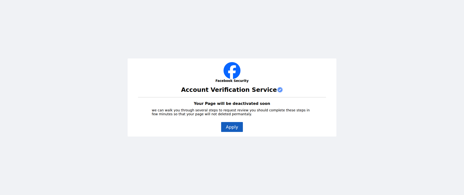 Screenshot of facebookweb.github.io