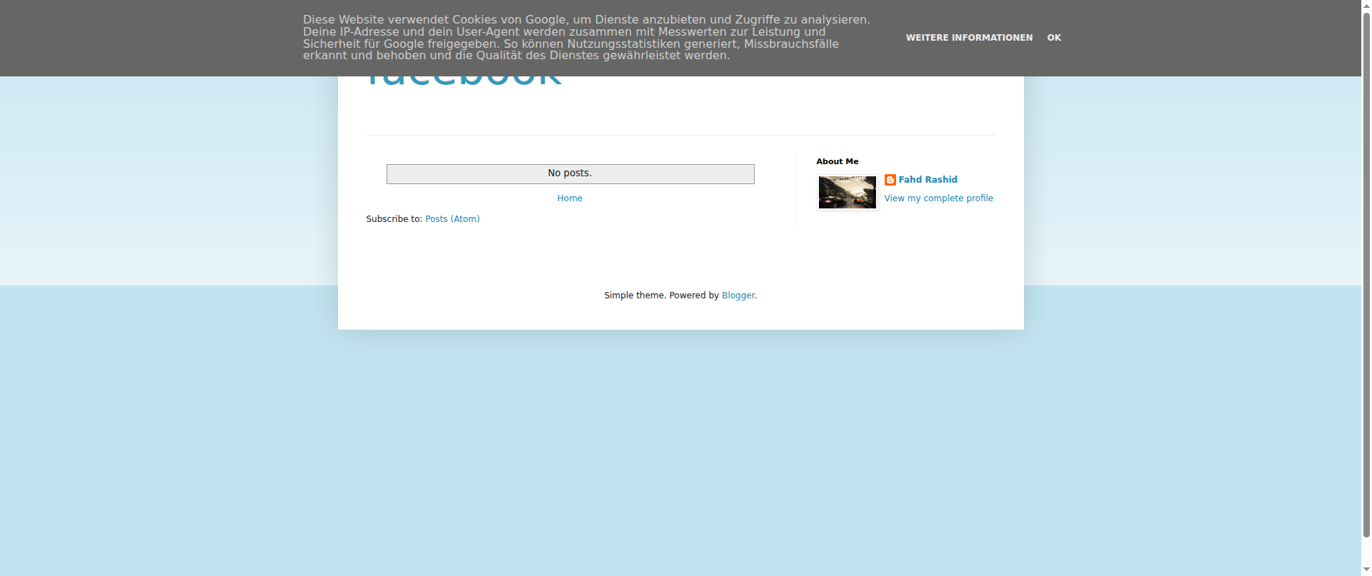 Screenshot of facebook-login-redirect.blogspot.com