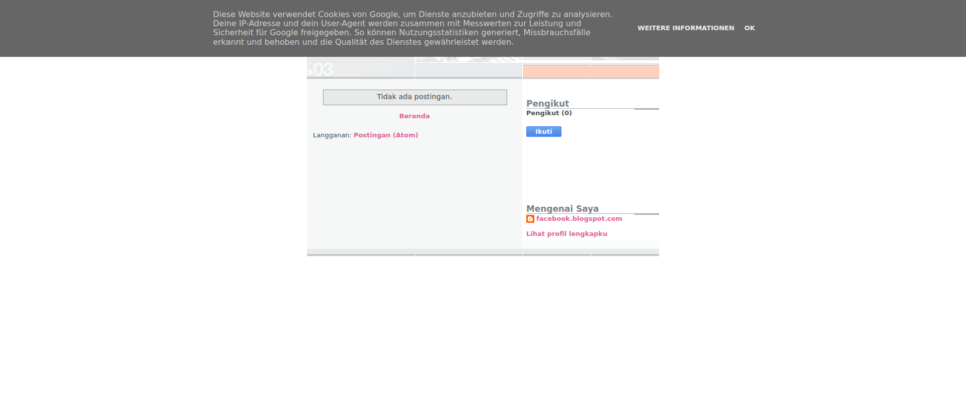 Screenshot of facebook-find.blogspot.com