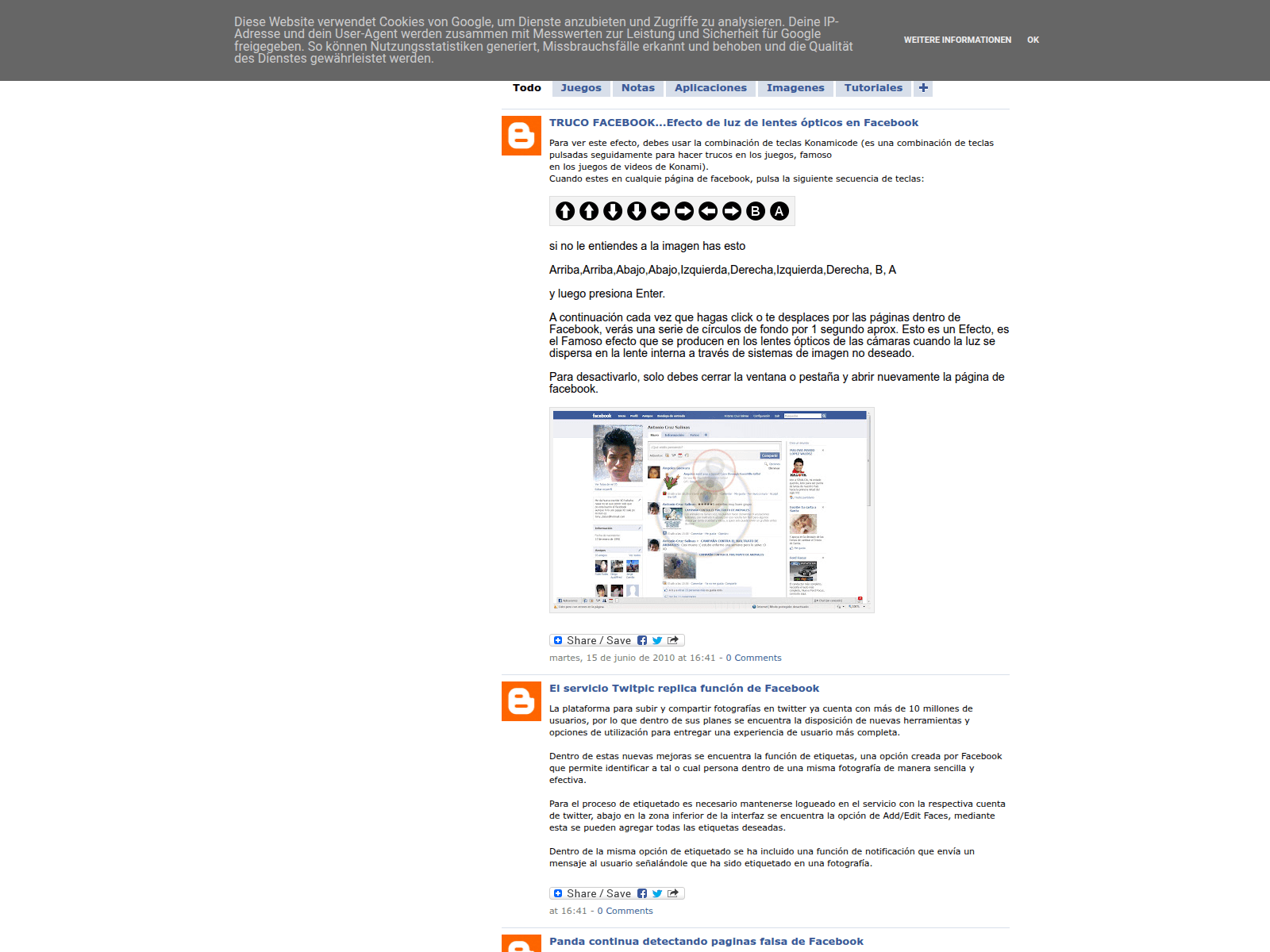 Screenshot of todo--facebook.blogspot.com
