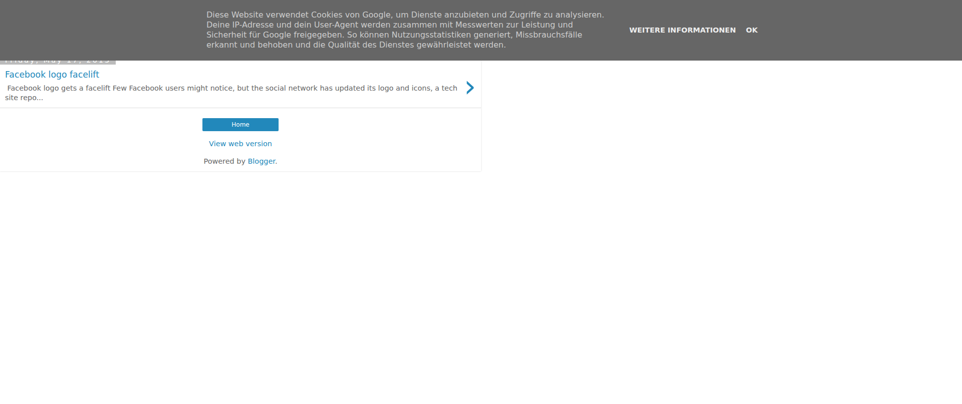 Screenshot of facebook-logo.blogspot.com