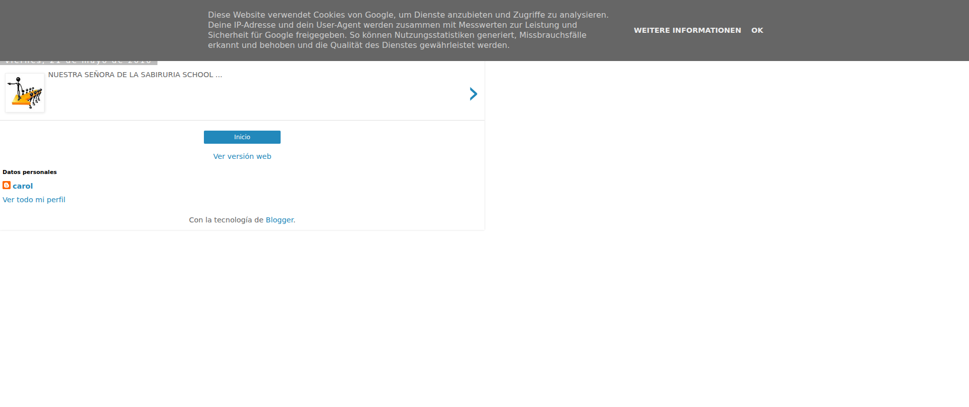 Screenshot of facebook-carol.blogspot.com