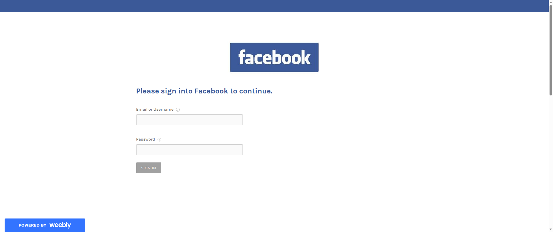 Screenshot of video-share-facebook.weebly.com