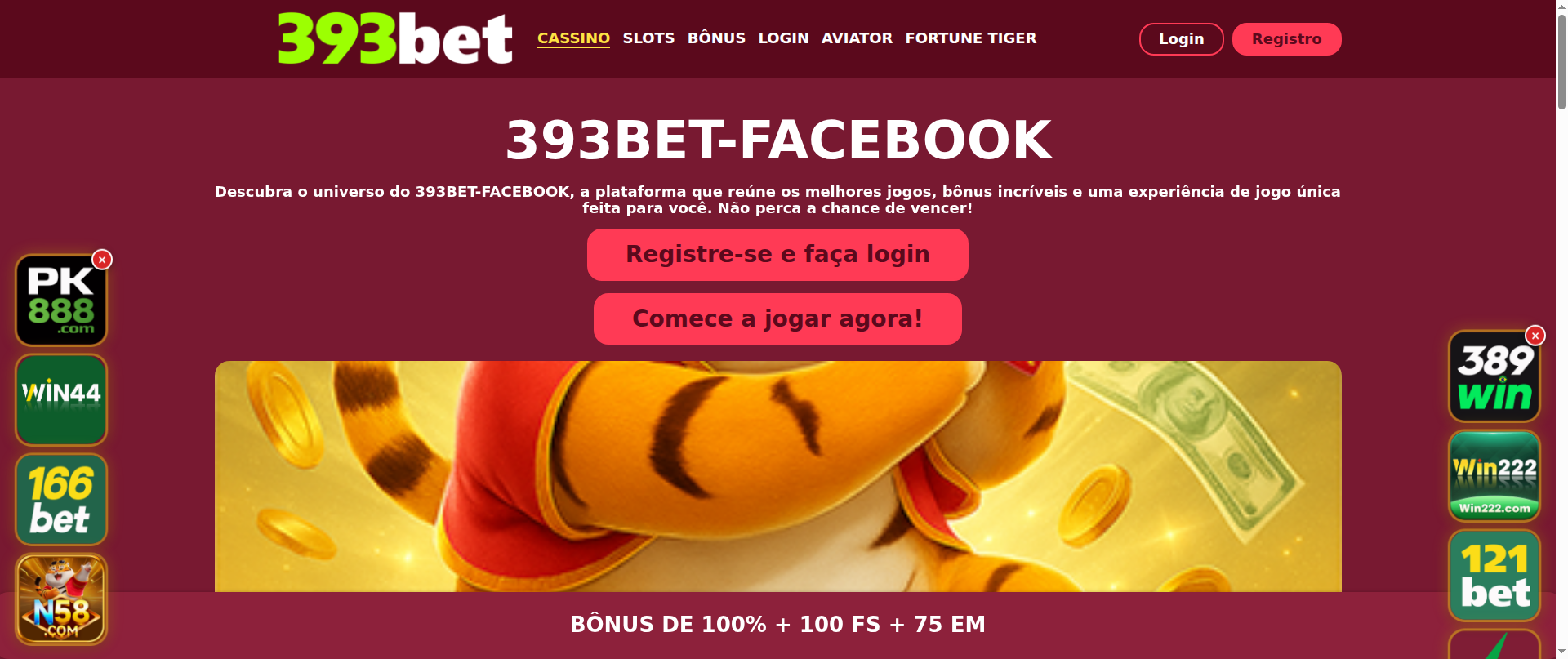 Screenshot of 393bet-facebook.sa.com