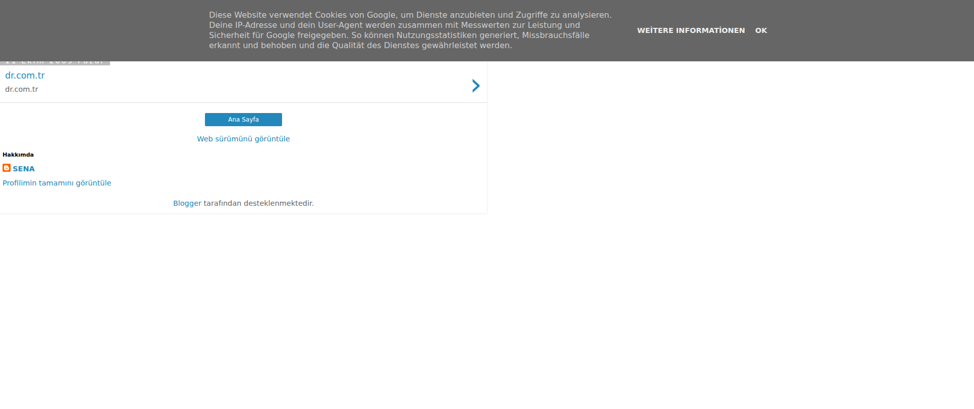 Screenshot of sena-facebook.blogspot.com