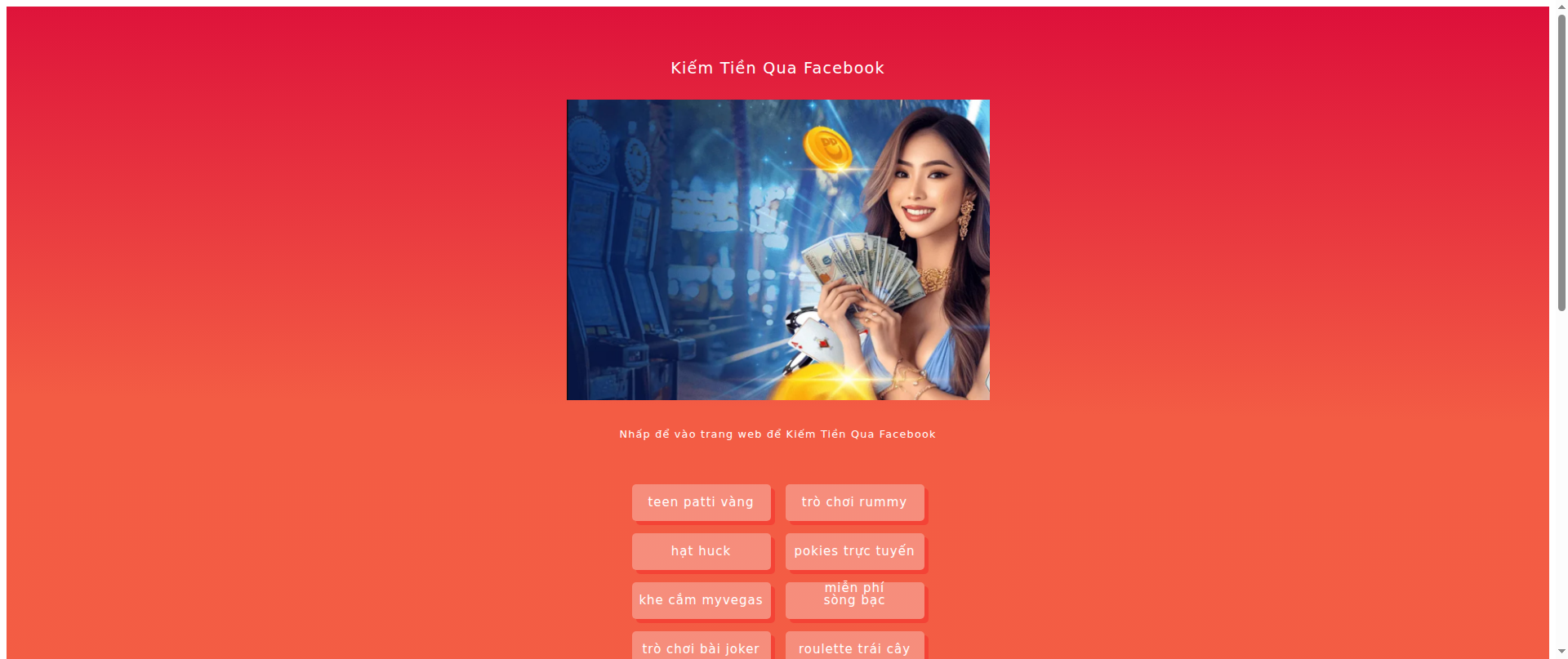 Screenshot of kiem-facebook.pages.dev