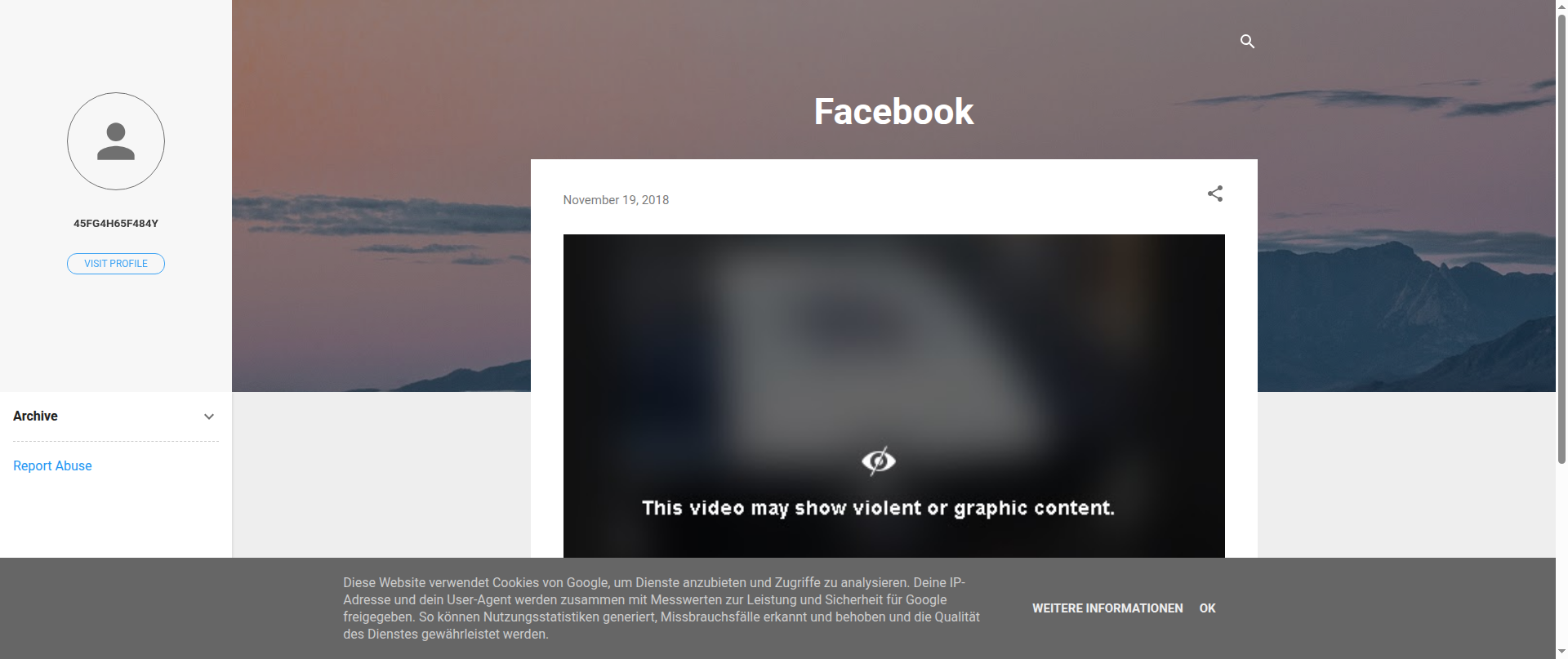 Screenshot of facebook-5645464.blogspot.com