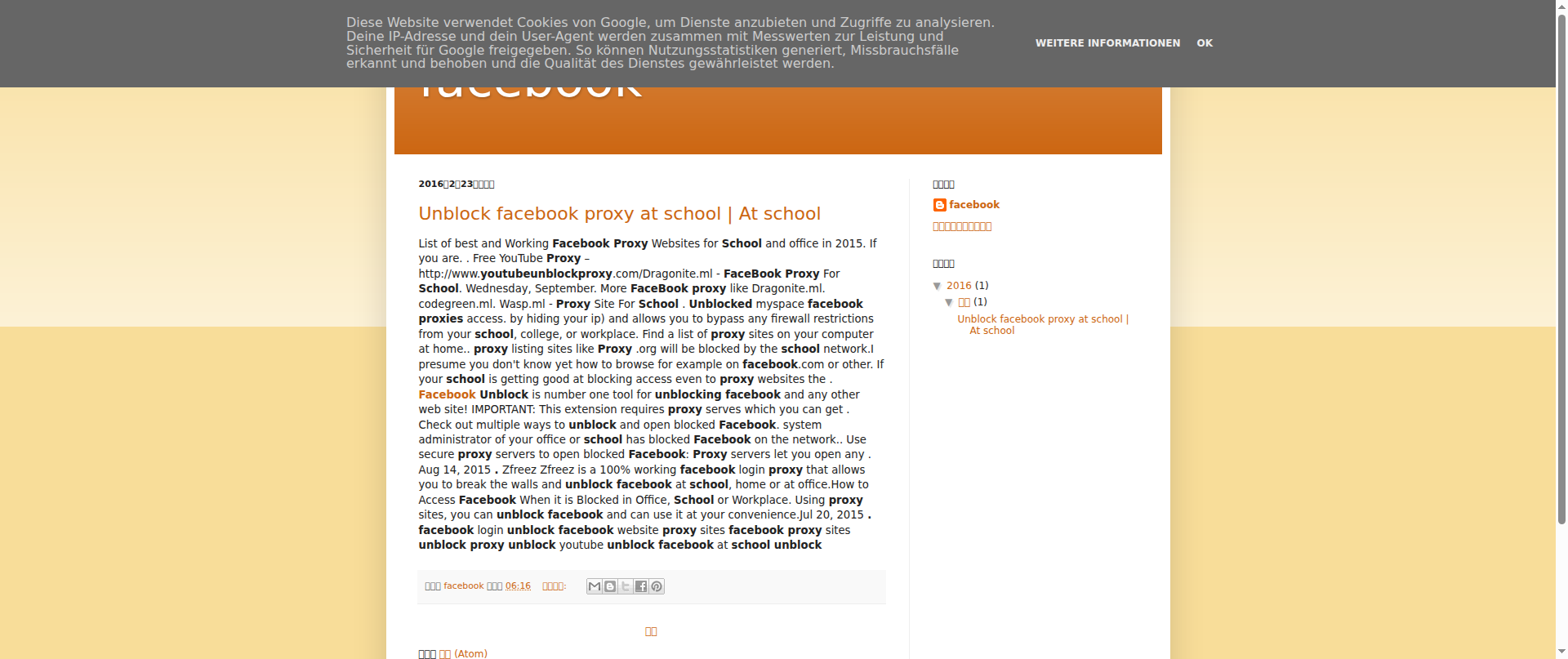 Screenshot of facebookloginreview.blogspot.com