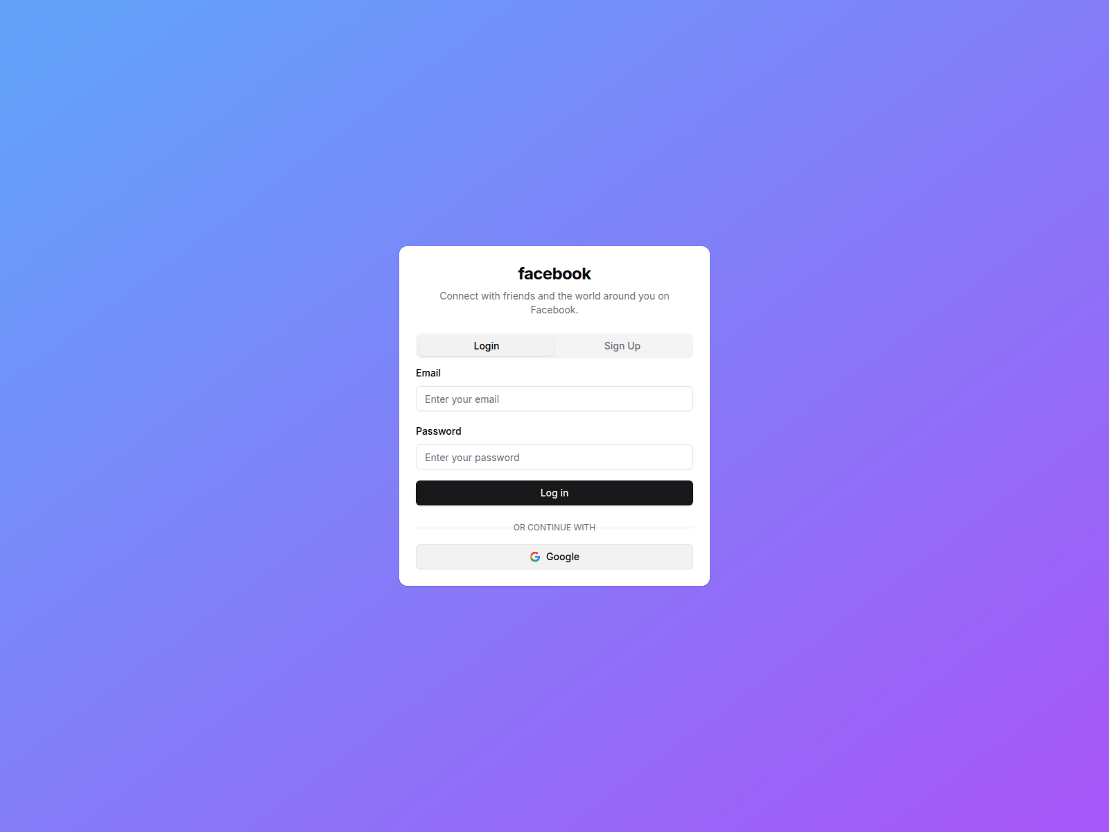 Screenshot of facebook-theta.vercel.app