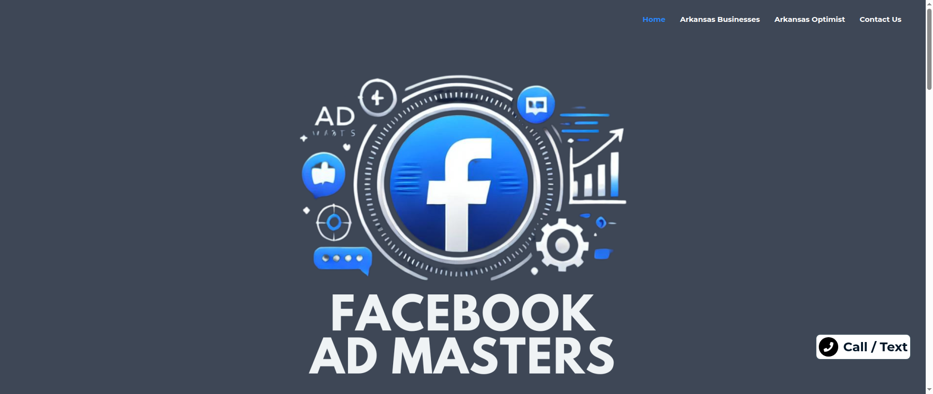Screenshot of facebookadmaster.e4b.llc