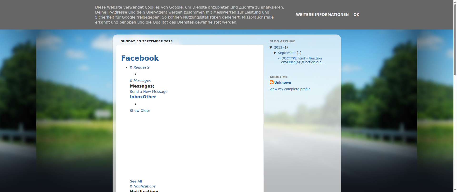 Screenshot of facebook-networks.blogspot.com