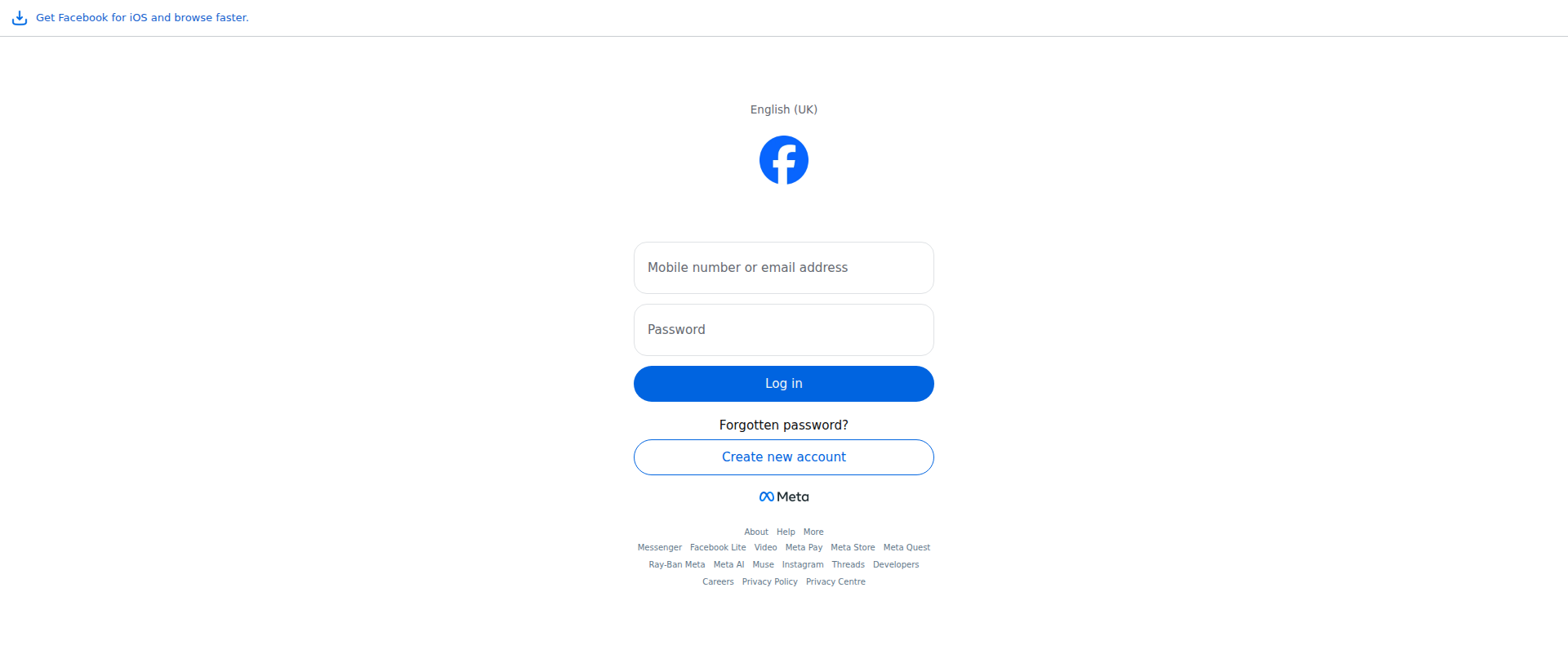 Screenshot of facebook.sioll.net