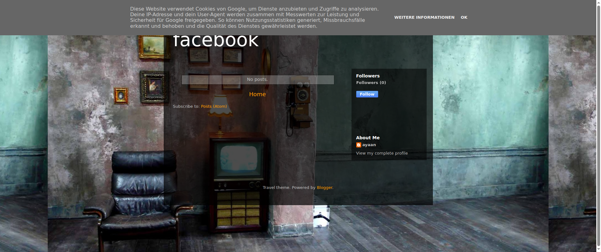 Screenshot of facebook-2022.blogspot.com
