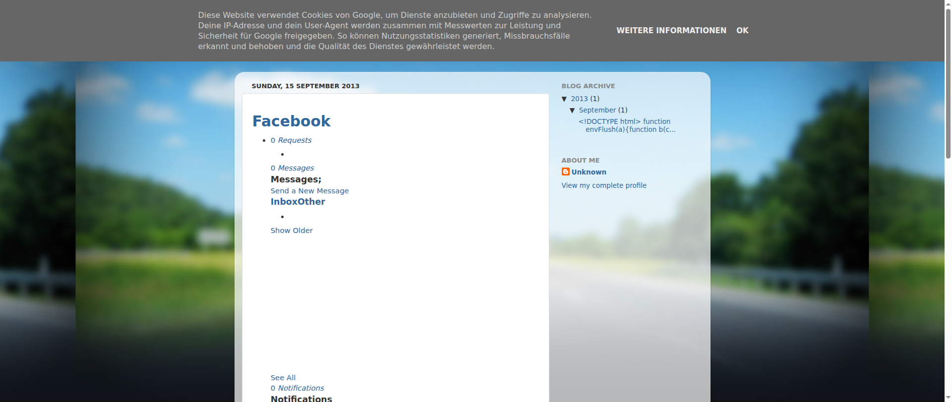 Screenshot of facebook-networks.blogspot.com