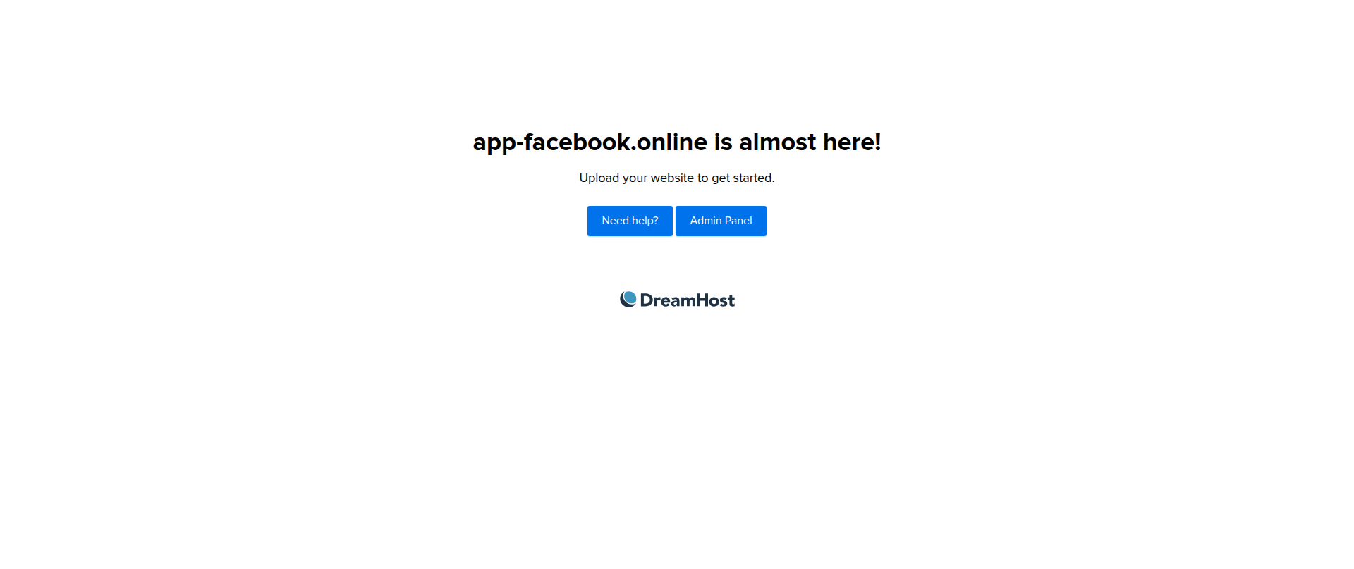 Screenshot of app-facebook.online