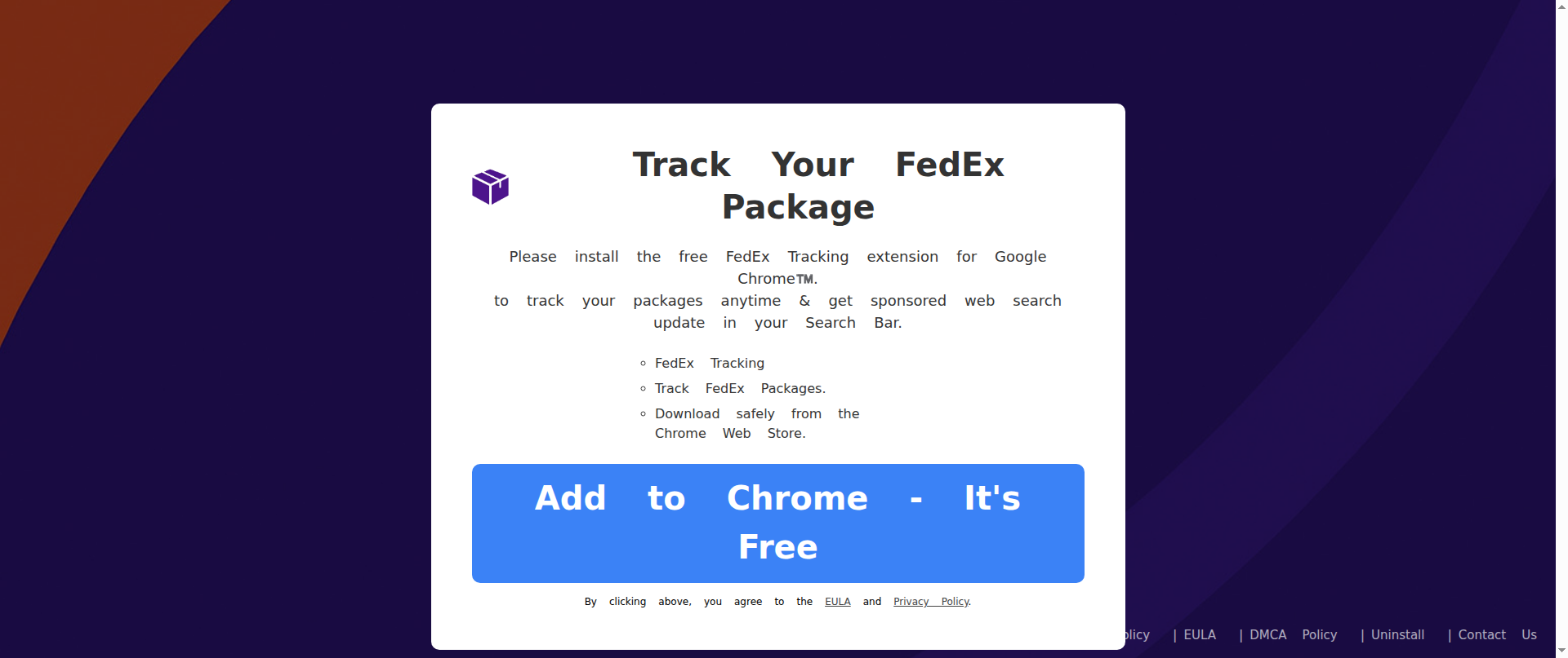 Screenshot of trackingnumbers.org
