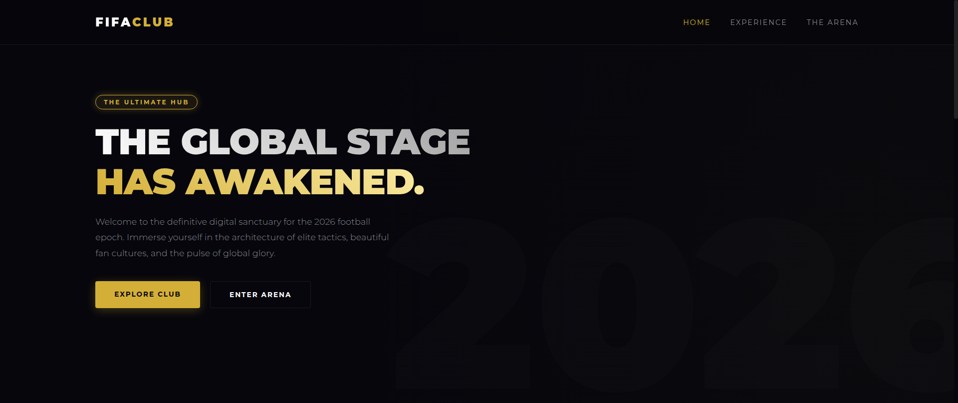 Screenshot of fifaclubs2026.com