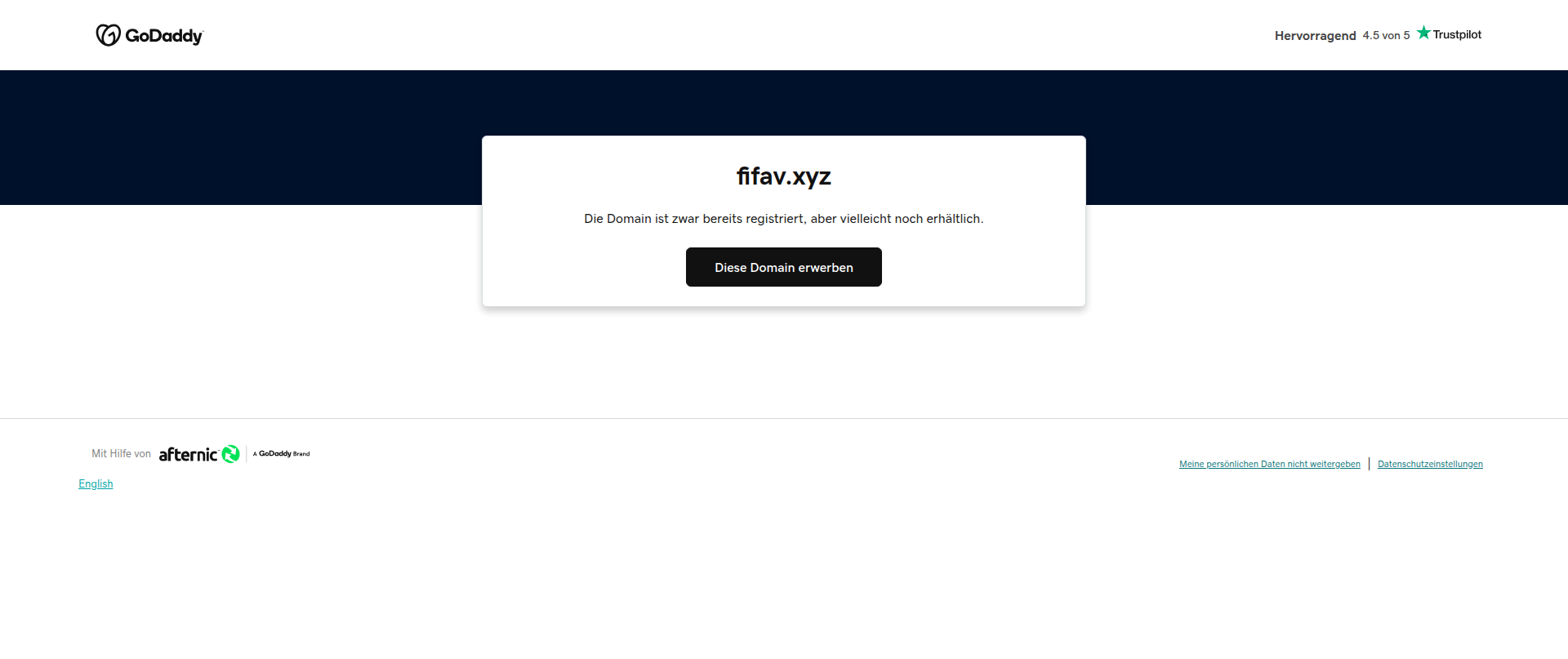 Screenshot of fifav.xyz