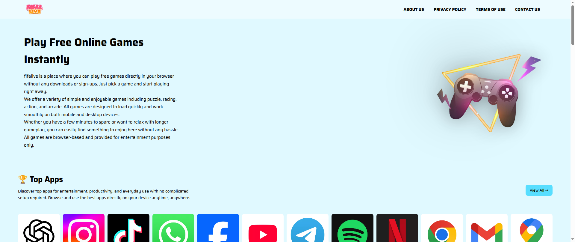 Screenshot of fifalive.org