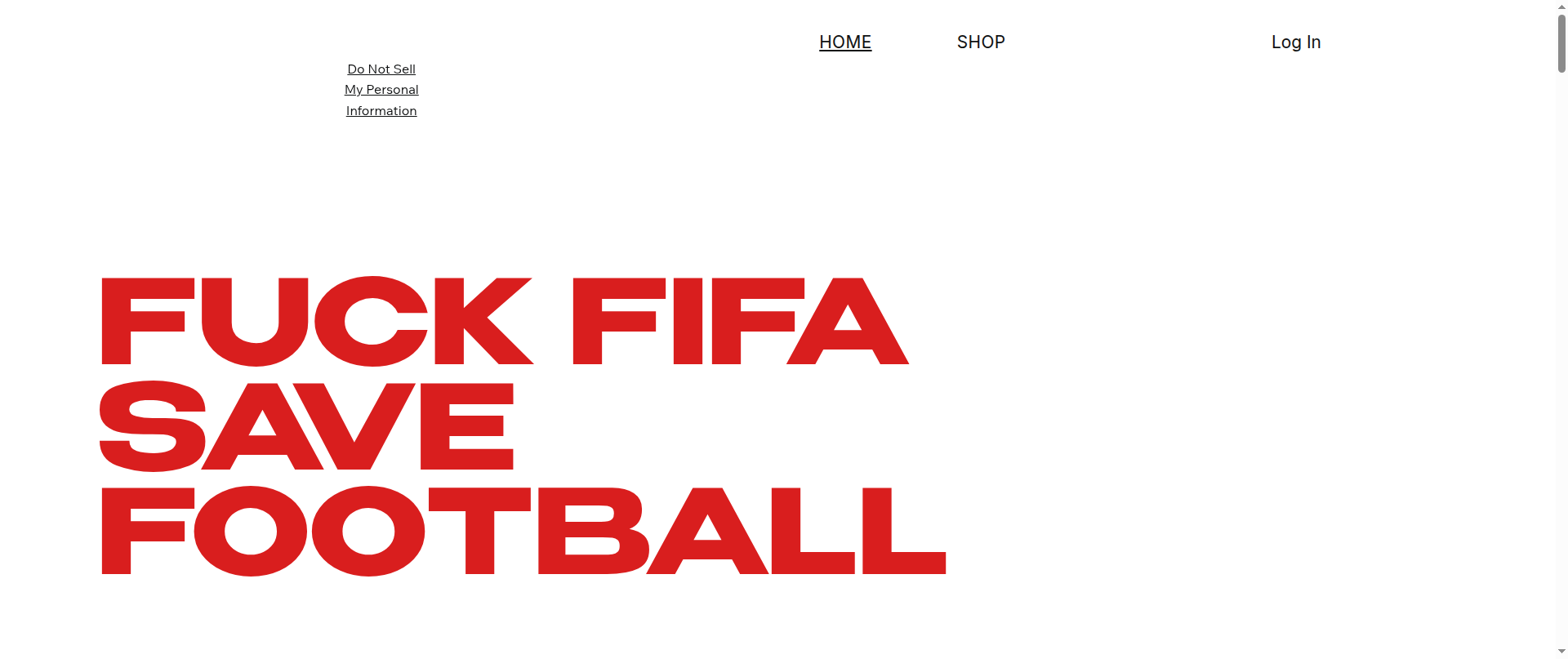 Screenshot of fifahateclub.net