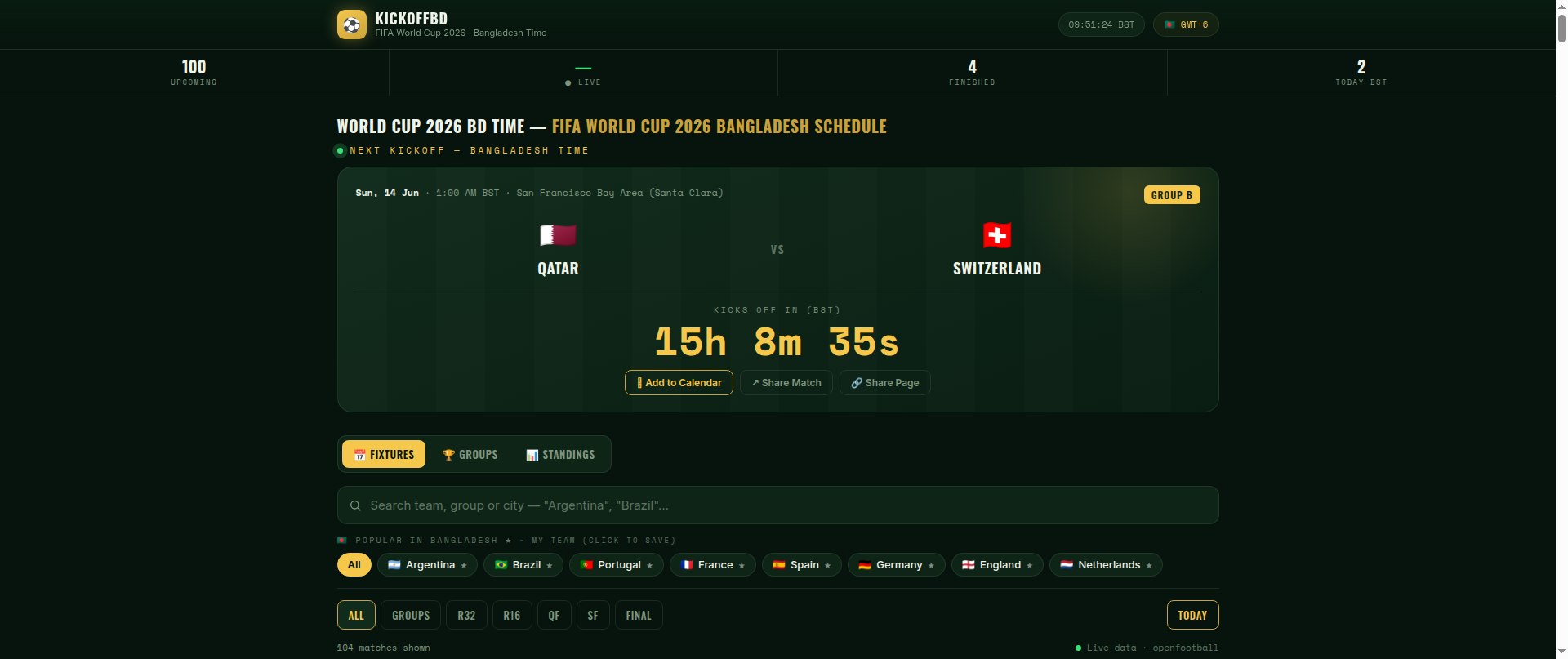 Screenshot of worldcup2026bdtime.xyz