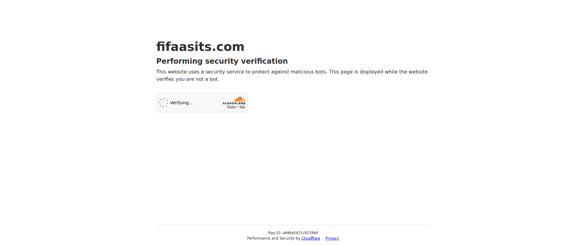 Screenshot of fifaasits.com