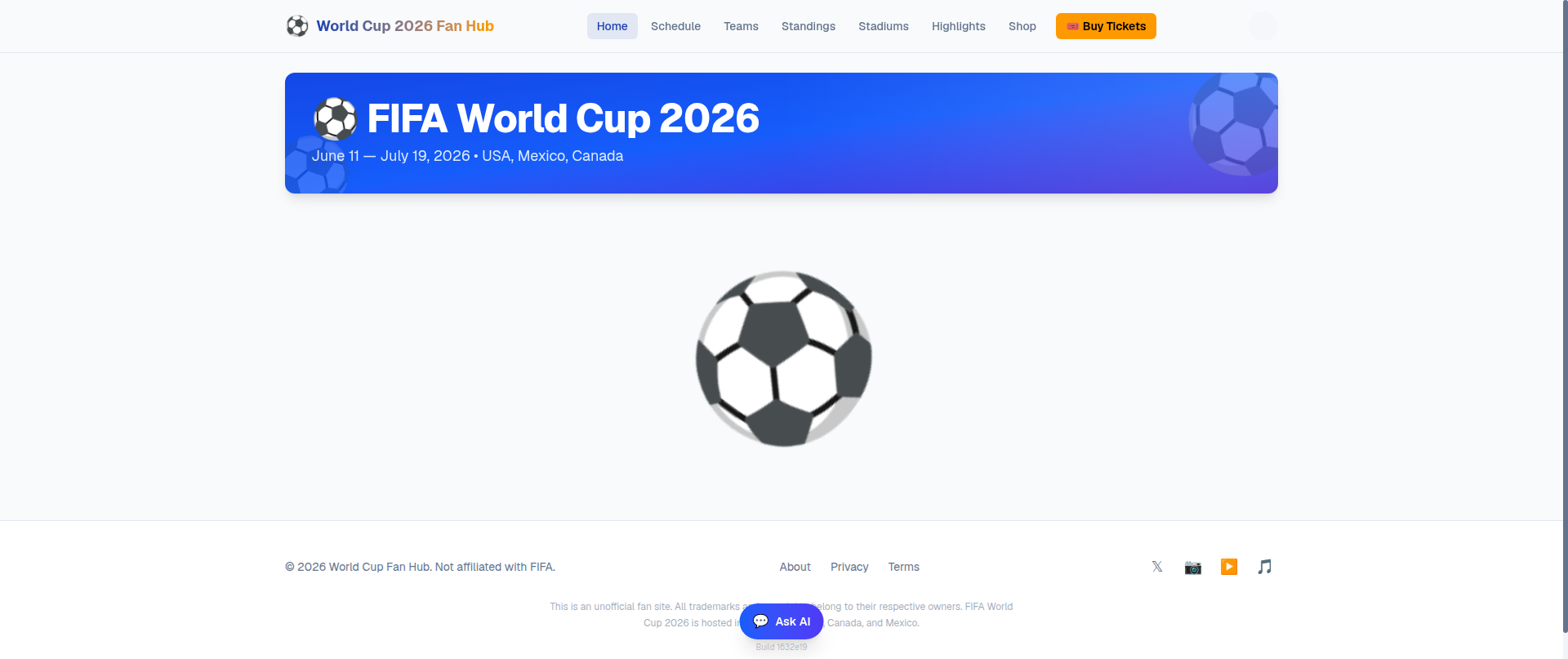 Screenshot of fifahub360.com