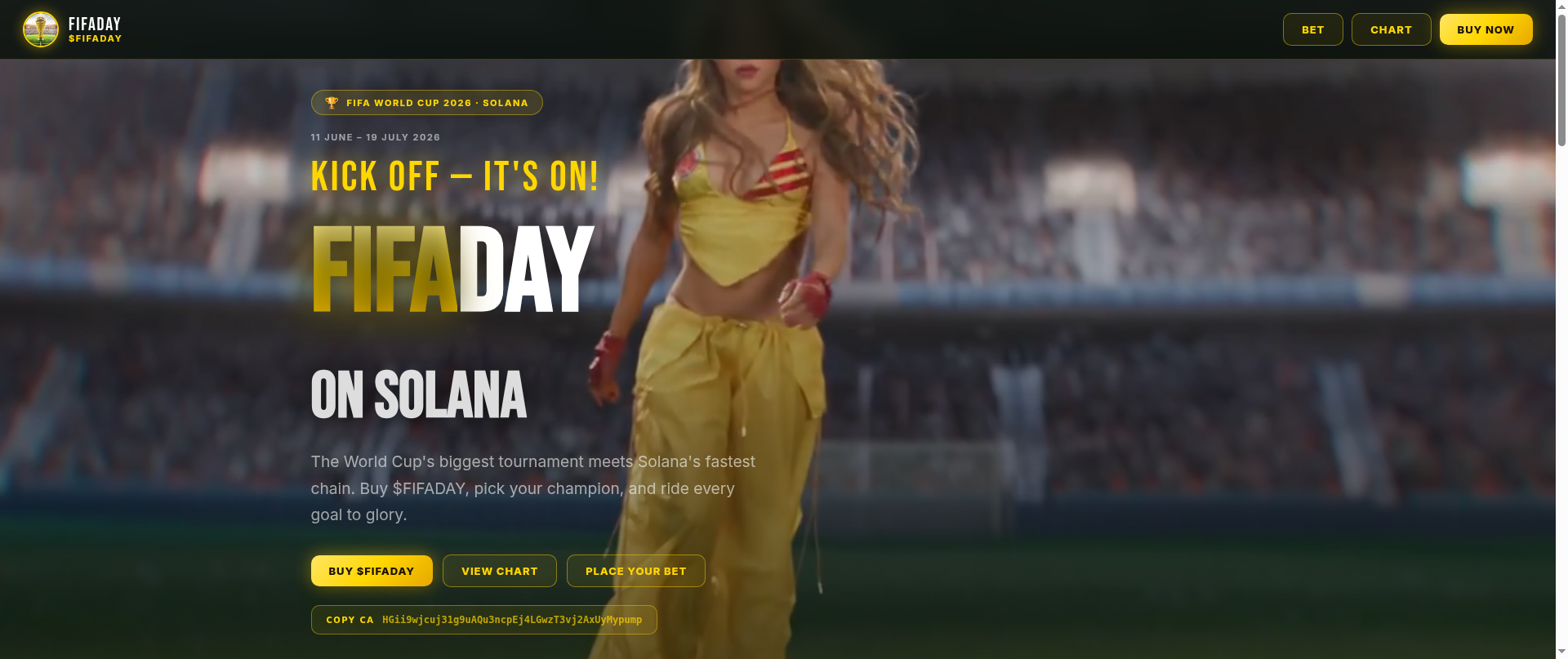 Screenshot of fifaday.vip