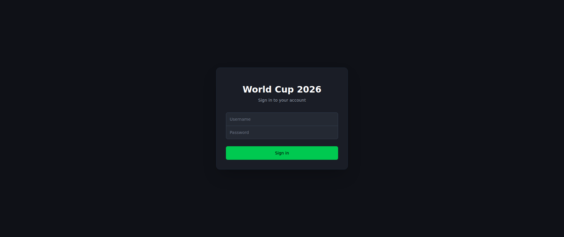 Screenshot of fifa26.club