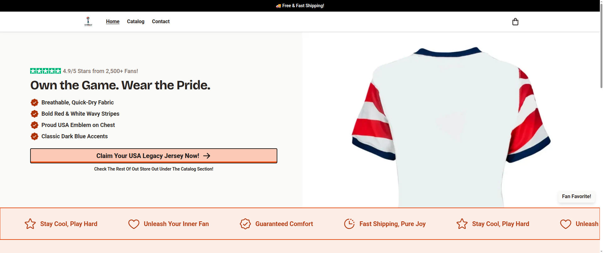 Screenshot of fifaworldcupgear.store