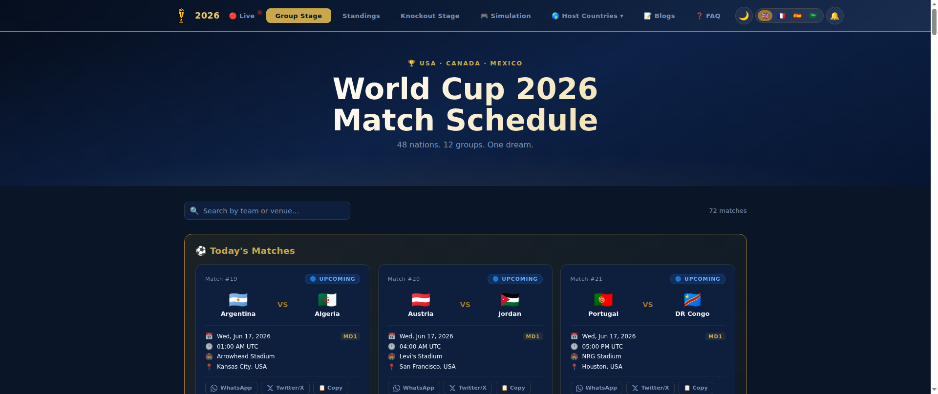 Screenshot of worldcup2026tm.com