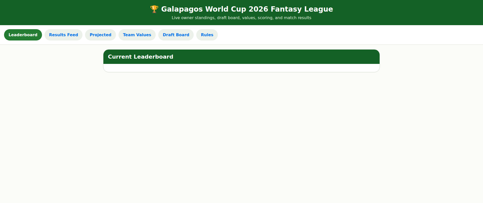 Screenshot of galapagos-worldcup-2026.com