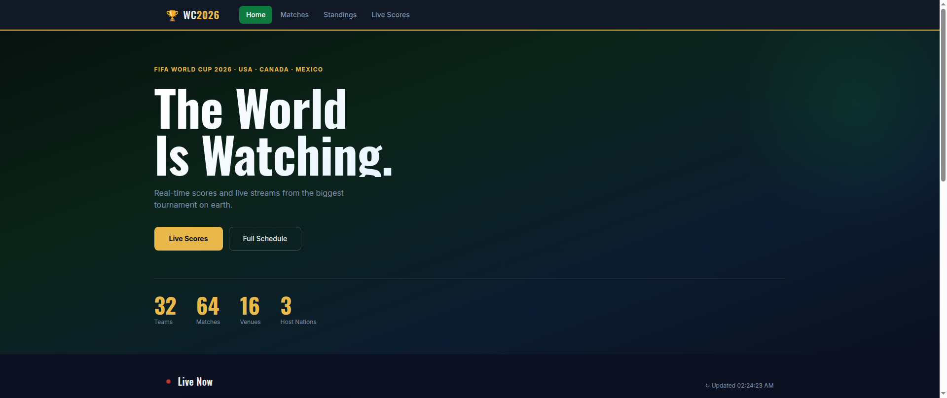 Screenshot of fifascorelive.xyz