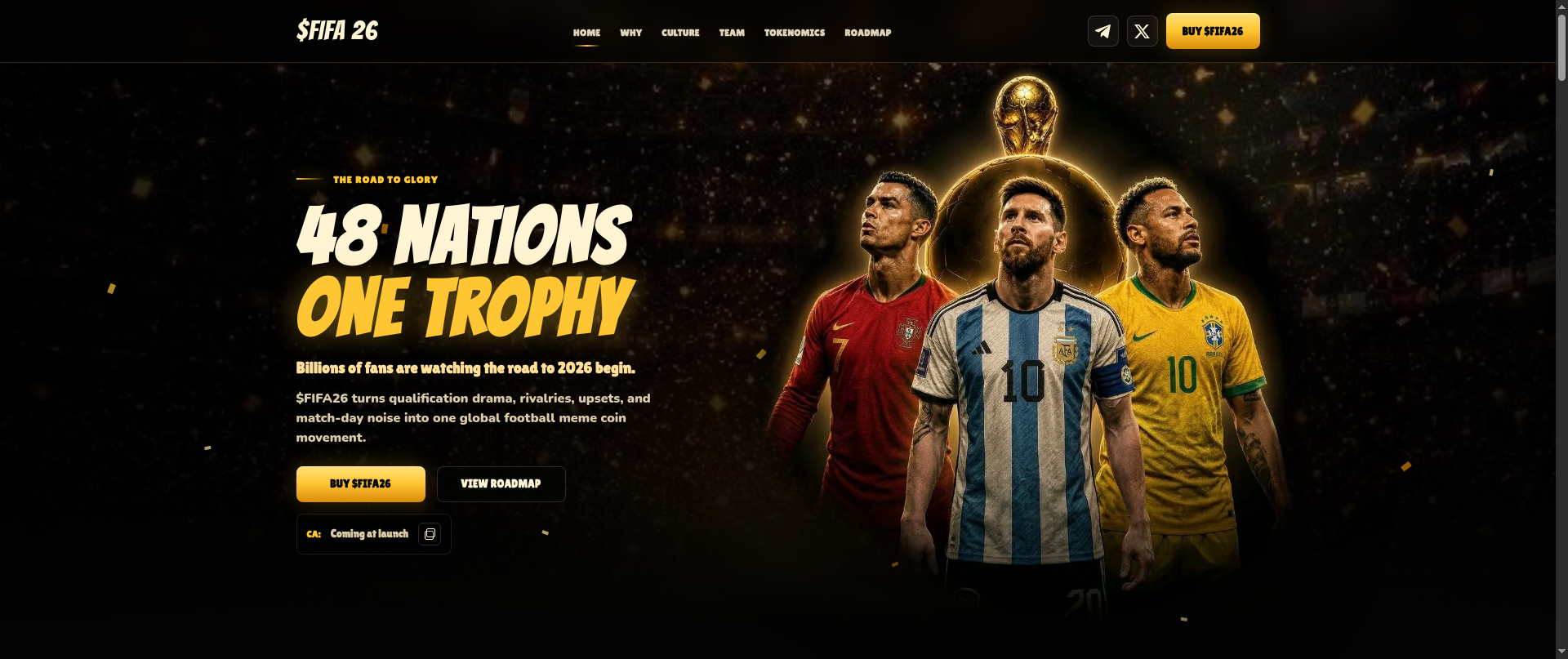 Screenshot of fifa26meme.online