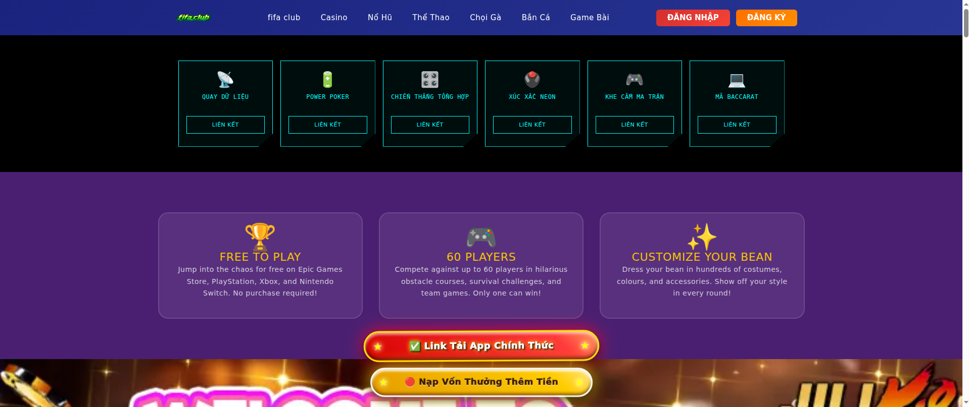 Screenshot of fifa-club.online