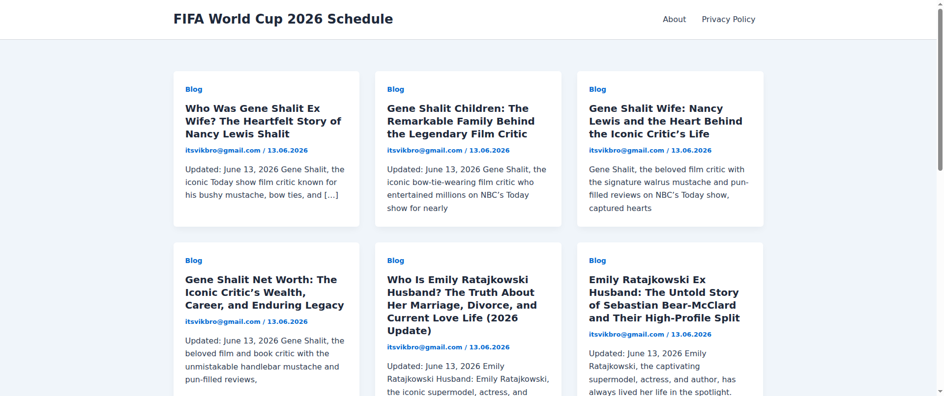 Screenshot of fifaworldcup2026schedule.online
