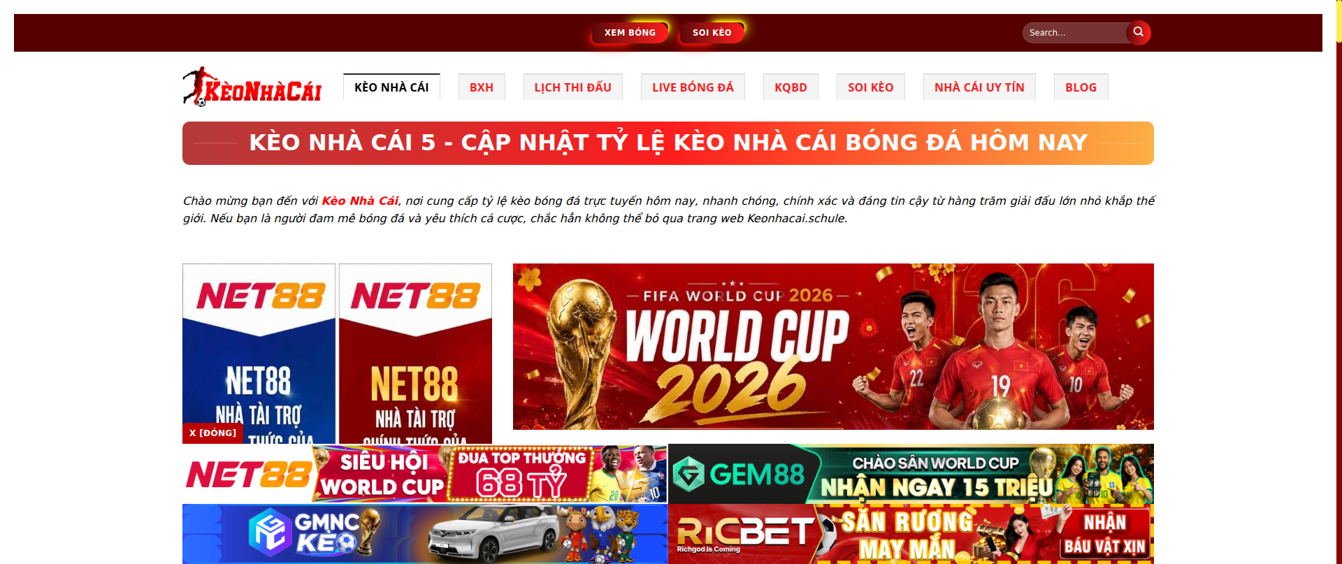 Screenshot of fifaworldcup14.net
